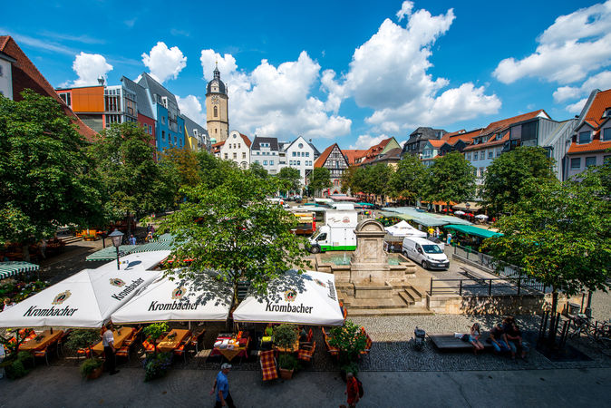 Jena Markt_Quelle JenaKultur_Foto CHäcker